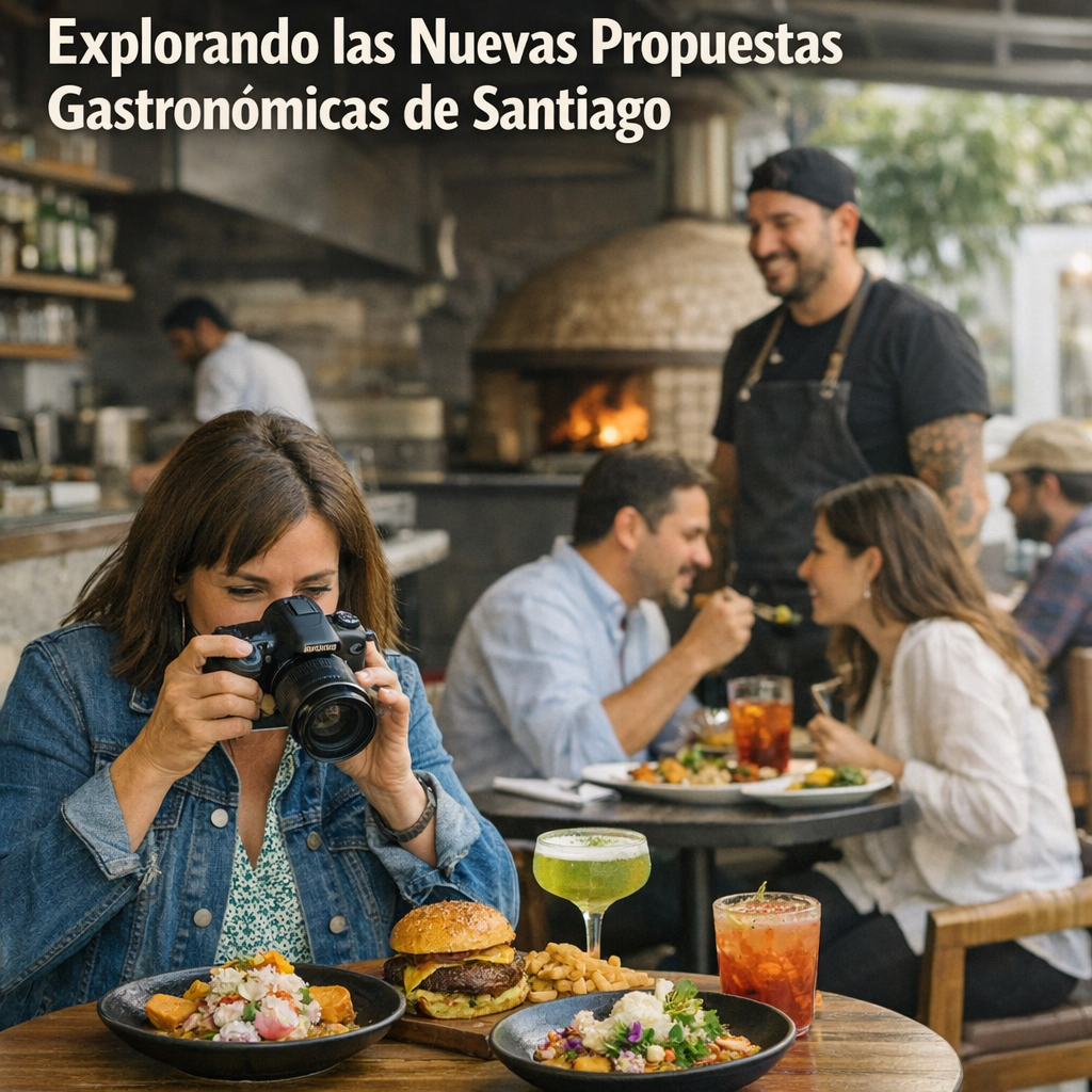 Explorando las Nuevas Propuestas Gastronómicas de Santiago