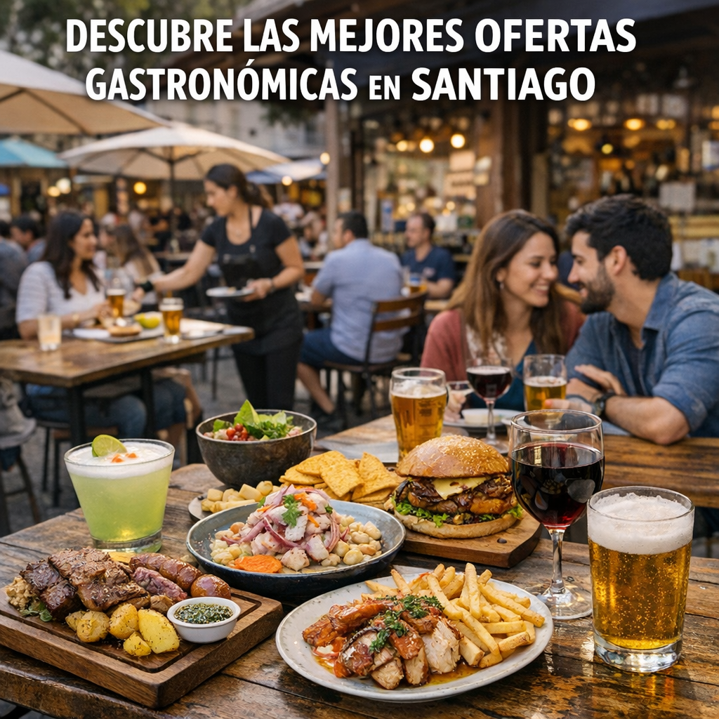 Descubre las Mejores Ofertas Gastronómicas en Santiago