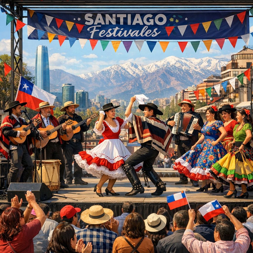 Explorando la Diversidad Cultural de Santiago a través de sus Festivales